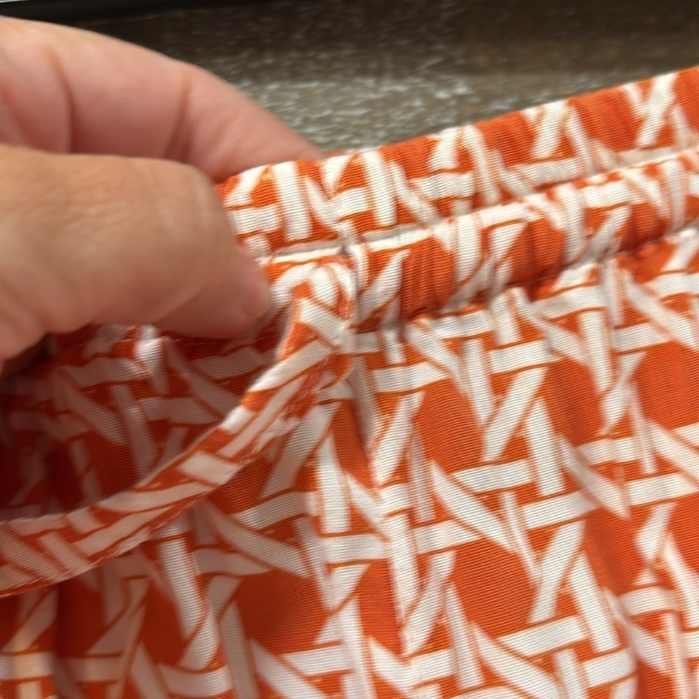 PIYAMA Orange and White pajama lounge set size XS - Picture 12 of 14